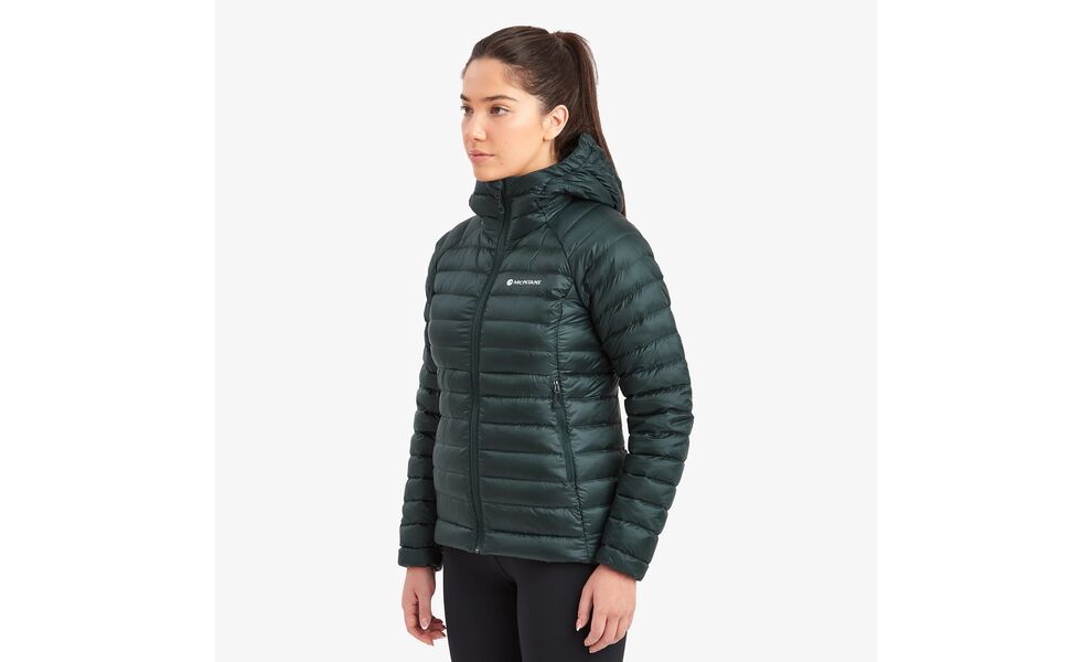 Лайнер жіночий Montane Anti-Freeze Hoodie - FANFH (Deep Forest), Колір виробника: Deep Forest, Розмір: M/EU 40, зображення 4