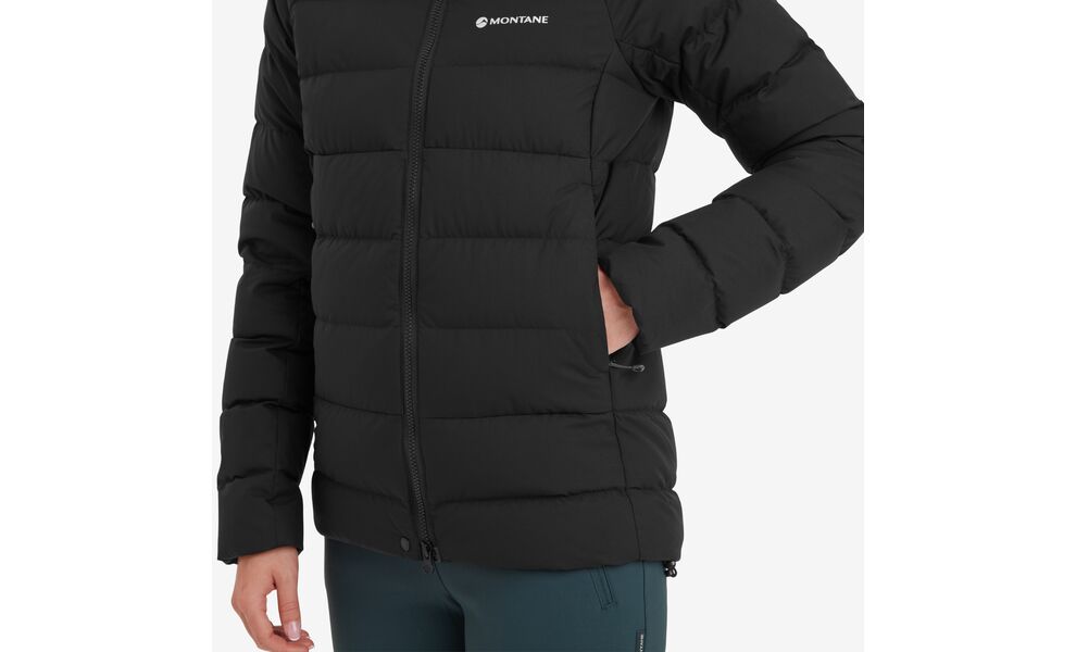 Куртка жіноча Montane Resolve XT Hoodie - FREXH (Black), Колір виробника: Black, Розмір: S/EU 38, зображення 9