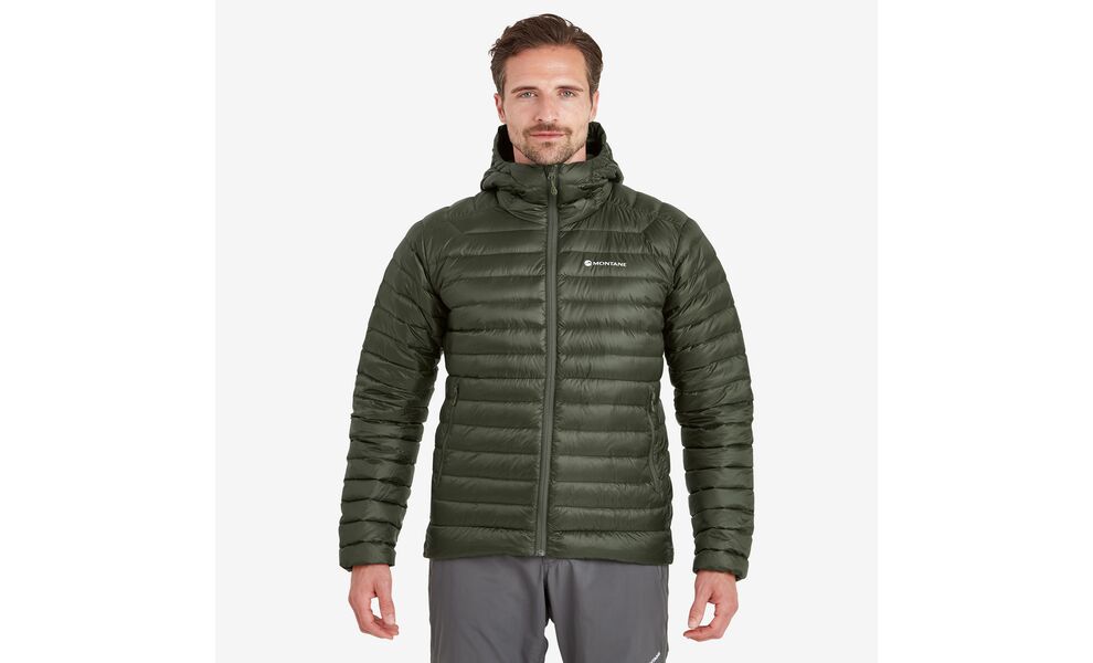 Лайнер чоловічий Montane Anti-Freeze Hoodie - MAFRH (Oak Green), Колір виробника: Oak Green, Розмір: S, зображення 4
