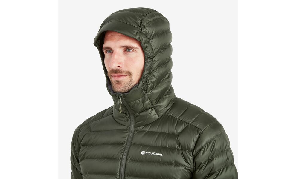 Лайнер чоловічий Montane Anti-Freeze Hoodie - MAFRH (Oak Green), Колір виробника: Oak Green, Розмір: S, зображення 7