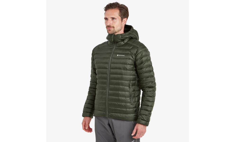 Лайнер чоловічий Montane Anti-Freeze Hoodie - MAFRH (Oak Green), Колір виробника: Oak Green, Розмір: S, зображення 5