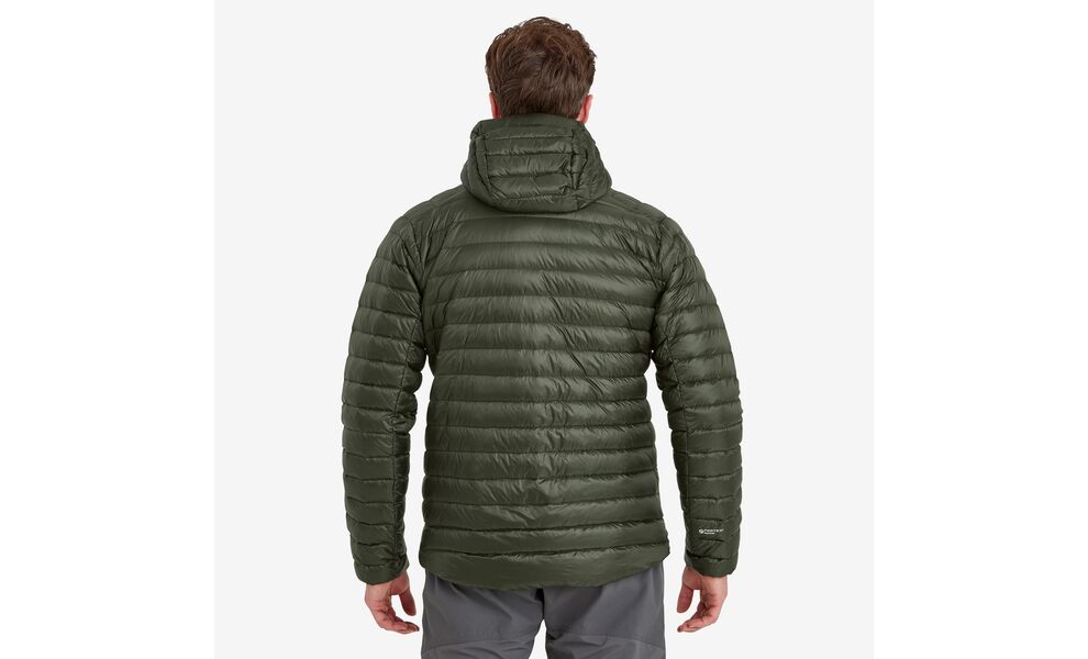 Лайнер чоловічий Montane Anti-Freeze Hoodie - MAFRH (Oak Green), Колір виробника: Oak Green, Розмір: S, зображення 6
