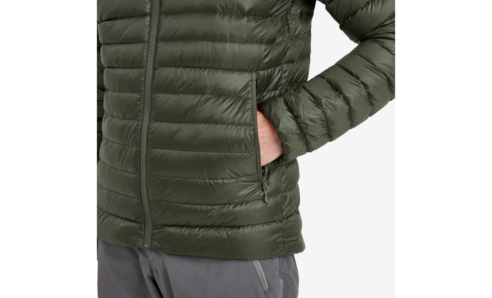 Лайнер чоловічий Montane Anti-Freeze Hoodie - MAFRH (Oak Green), Колір виробника: Oak Green, Розмір: S, зображення 10