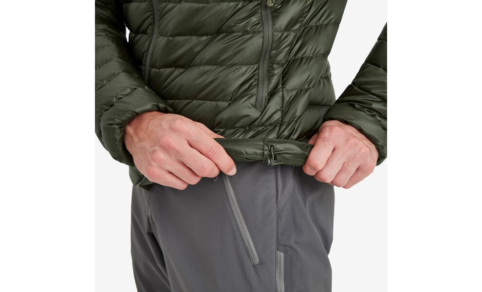 Лайнер чоловічий Montane Anti-Freeze Hoodie - MAFRH (Oak Green), Колір виробника: Oak Green, Розмір: S, зображення 11