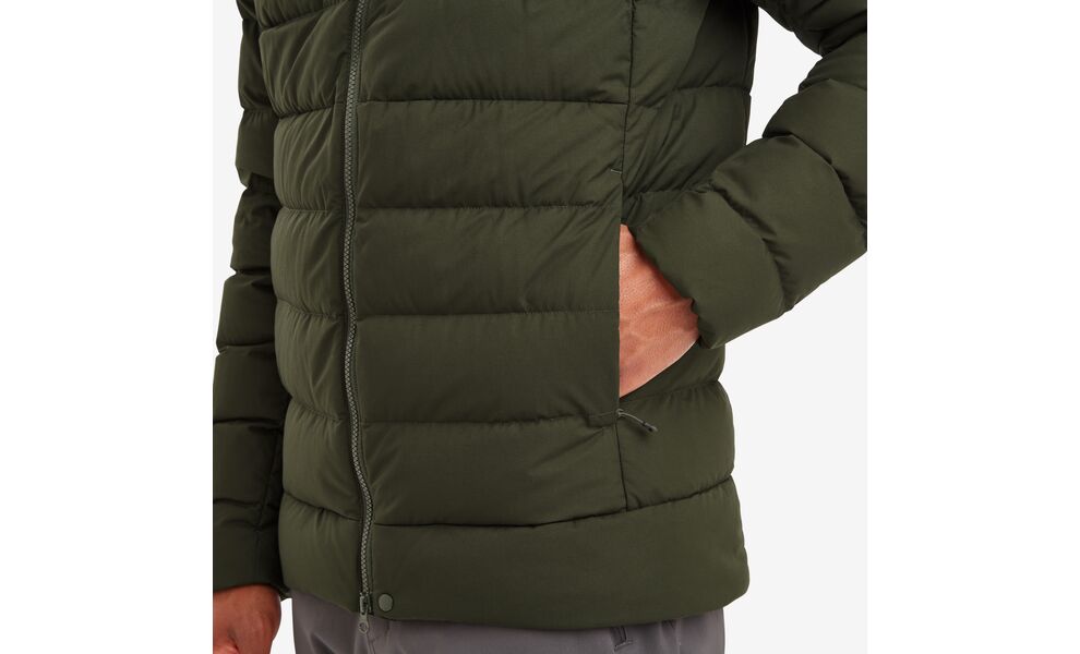 Пуховик чоловічий Montane Resolve XT - MREXH (Oak Green), Колір виробника: Oak Green, Розмір: XL, зображення 9