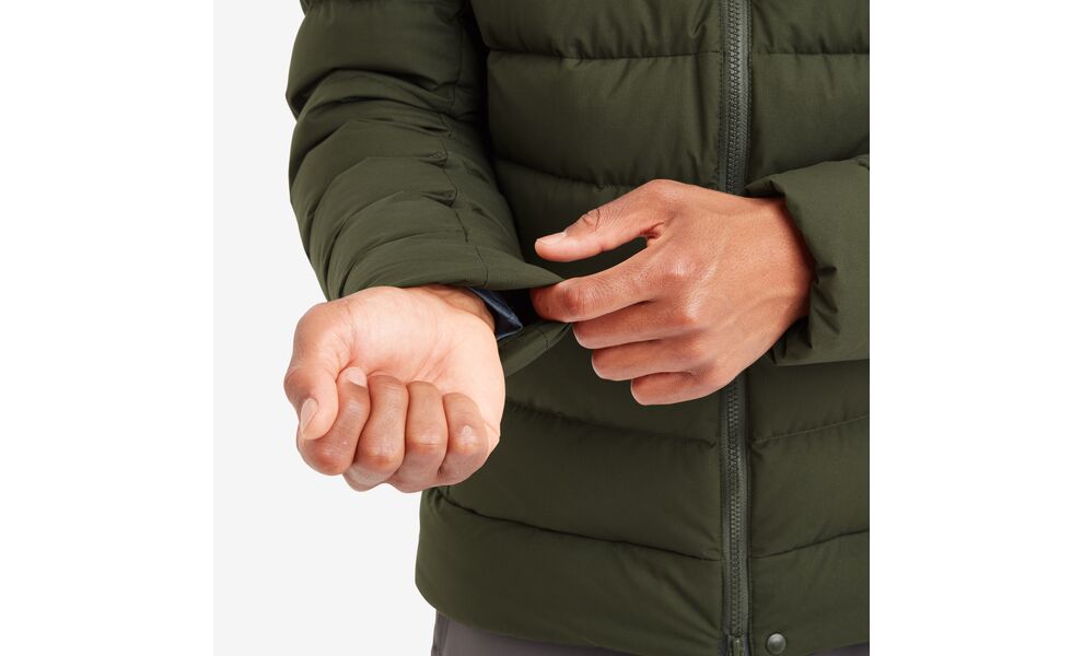 Пуховик чоловічий Montane Resolve XT - MREXH (Oak Green), Колір виробника: Oak Green, Розмір: XL, зображення 10