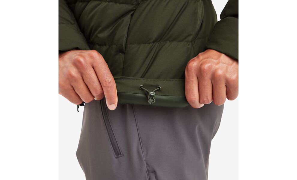 Пуховик чоловічий Montane Resolve XT - MREXH (Oak Green), Колір виробника: Oak Green, Розмір: XL, зображення 11