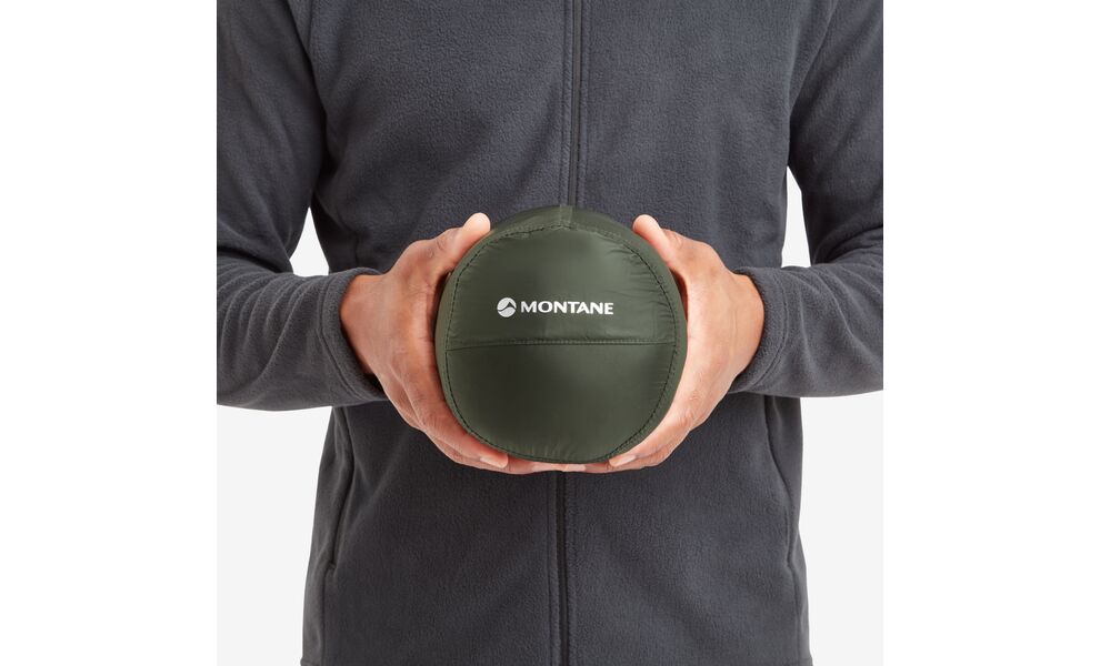 Пуховик чоловічий Montane Resolve XT - MREXH (Oak Green), Колір виробника: Oak Green, Розмір: XL, зображення 12