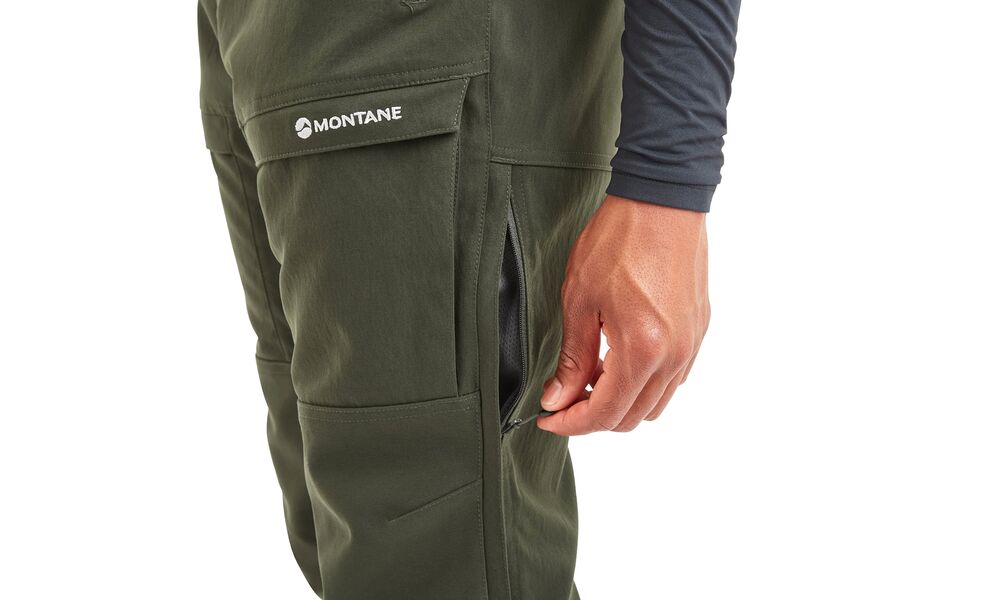 Штани чоловічі Montane Terra XT - Regular - MTEXR (Oak Green), Колір виробника: Oak Green, Тип довжини: Regular, Розмір: L, зображення 7