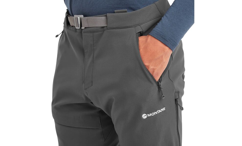 Штани чоловічі Montane Tenacity XT - Regular - MTXTR (Midnight Grey), Колір виробника: Midnight Grey, Тип довжини: Regular, Розмір: L, зображення 6