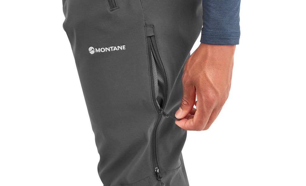 Штани чоловічі Montane Tenacity XT - Regular - MTXTR (Midnight Grey), Колір виробника: Midnight Grey, Тип довжини: Regular, Розмір: L, зображення 7