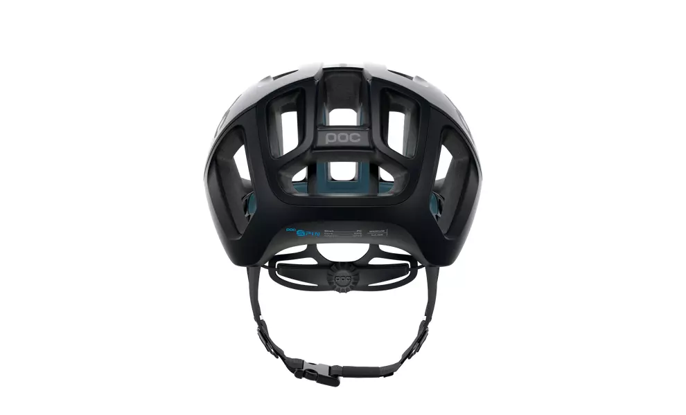 Велошолом POC Ventral SPIN (Uranium Black Matt), Колір: Uranium Black Matt, Розмір: S/50-56, зображення 4