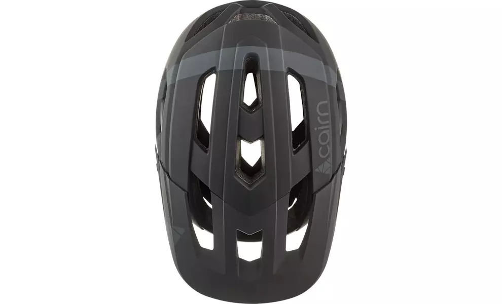 Велошолом Cairn Dust II (Full Black), Колір: Full Black, Розмір: 55-58, зображення 3
