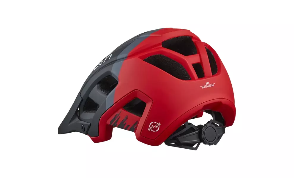 Велошолом Cairn Dust II (Black Red), Колір: Black Red, Розмір: 58-61, зображення 2