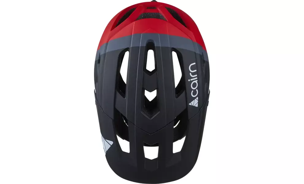 Велошолом Cairn Dust II (Black Red), Колір: Black Red, Розмір: 55-58, зображення 3