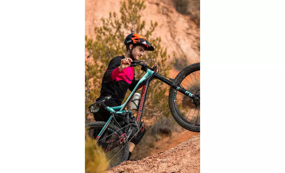 Велошолом Cairn Dust II (Neon Orange), Колір: Neon Orange, Розмір: 58-61, зображення 4