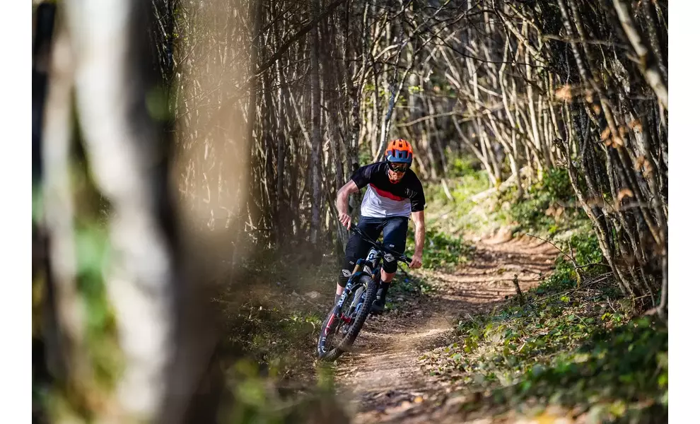 Велошолом Cairn Dust II (Neon Orange), Колір: Neon Orange, Розмір: 58-61, зображення 5