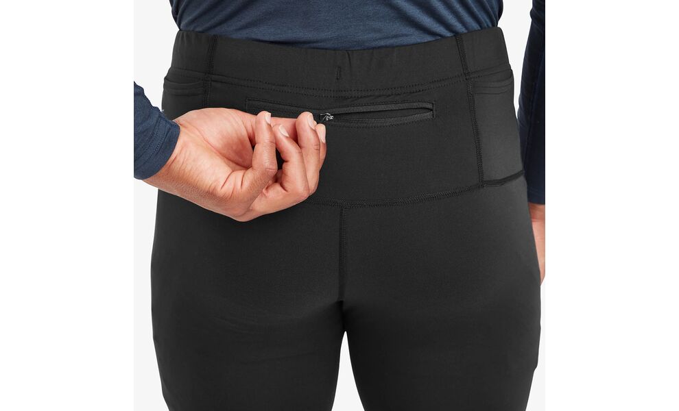 Лосини чоловічі Montane Slipstream Thermal - Regular - MSTHR (Black), Колір виробника: Black, Розмір: M, зображення 6