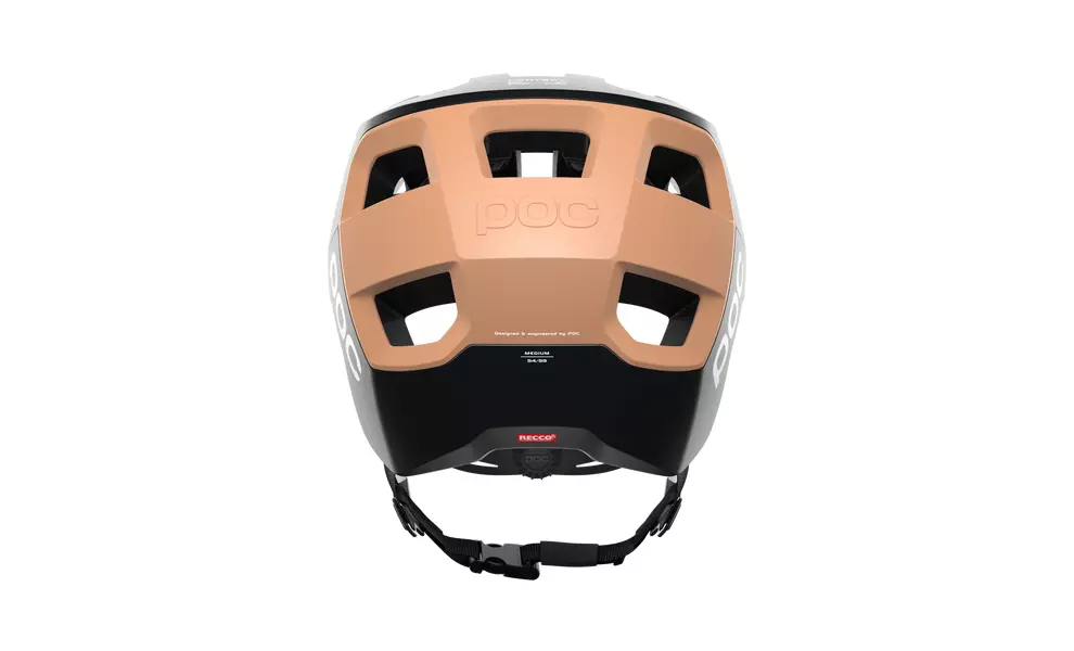 Велошолом POC Kortal (Uranium Black/Light Citrine Orange Matt), Колір: Uranium Black/Light Citrine Orange Matt, Розмір: M-L/55-58, зображення 4