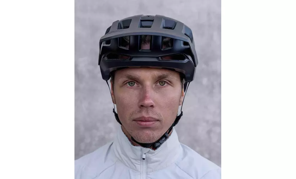 Велошолом POC Kortal (Uranium Black/Light Citrine Orange Matt), Колір: Uranium Black/Light Citrine Orange Matt, Розмір: M-L/55-58, зображення 5