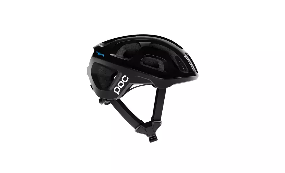 Велошолом POC Octal X SPIN (Uranium Black), Колір: Uranium Black, Розмір: S/50-56, зображення 3