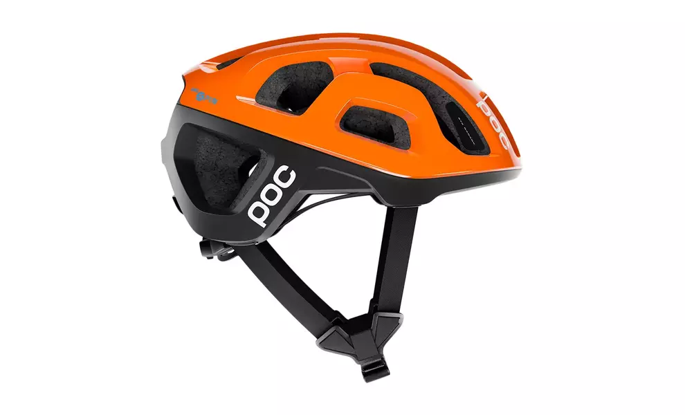 Велошолом POC Octal X SPIN (Zink Orange), Колір: Zink Orange, Розмір: S/50-56, зображення 3