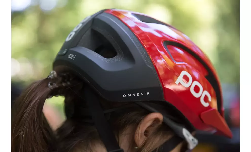 Велошолом POC Omne Air Resistance SPIN (Prismane Red), Колір: Prismane Red, Розмір: M/54-59, зображення 11