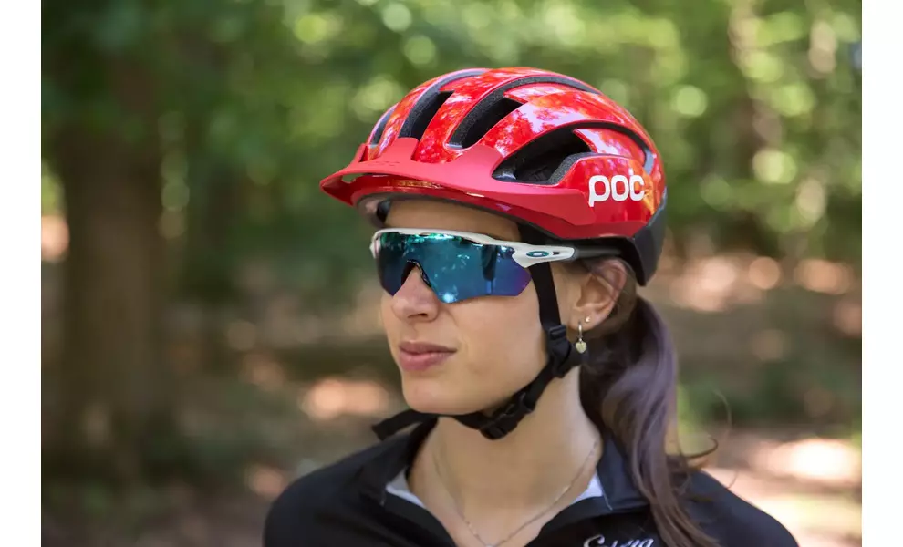 Велошолом POC Omne Air Resistance SPIN (Prismane Red), Колір: Prismane Red, Розмір: M/54-59, зображення 6