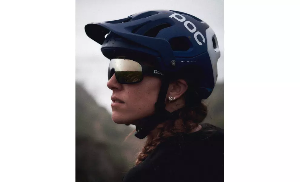 Велошолом POC Tectal Race SPIN (Lead Blue/Hydrogen White Matt), Колір: Lead Blue/Hydrogen White Matt, Розмір: M-L/55-58, зображення 5