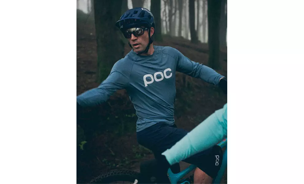 Велошолом POC Tectal Race SPIN (Lead Blue/Hydrogen White Matt), Колір: Lead Blue/Hydrogen White Matt, Розмір: M-L/55-58, зображення 6