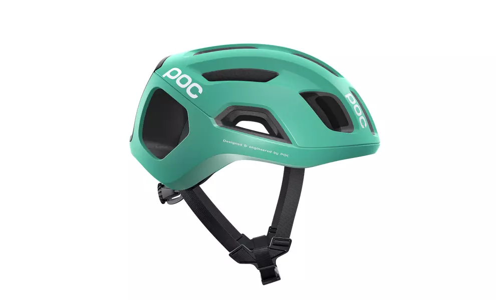 Велошолом POC Ventral Air SPIN (Fluorite Green Matt), Колір: Fluorite Green Matt, Розмір: L/56-61, зображення 3