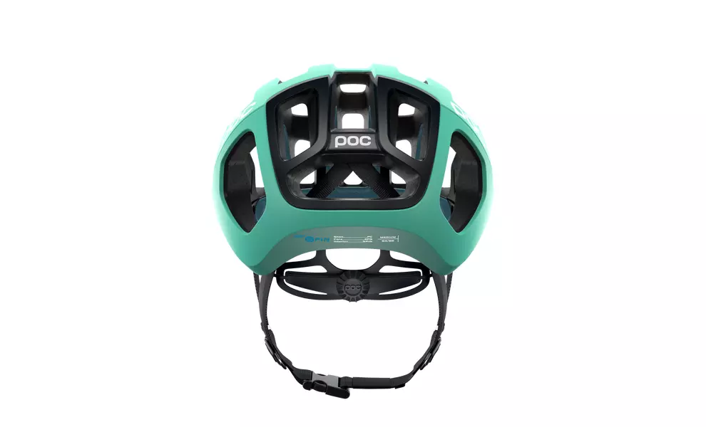 Велошолом POC Ventral Air SPIN (Fluorite Green Matt), Колір: Fluorite Green Matt, Розмір: L/56-61, зображення 4