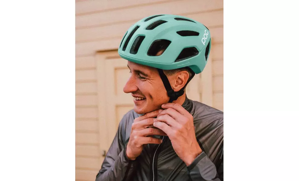 Велошолом POC Ventral Air SPIN (Fluorite Green Matt), Колір: Fluorite Green Matt, Розмір: L/56-61, зображення 6