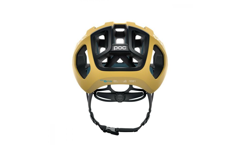 Велошолом POC Ventral Air SPIN (Sulfur Yellow Matt), Колір: Sulfur Yellow Matt, Розмір: S/50-56, зображення 3