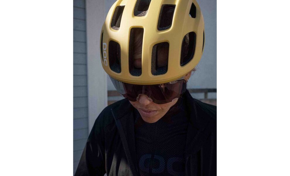 Велошолом POC Ventral Air SPIN (Sulfur Yellow Matt), Колір: Sulfur Yellow Matt, Розмір: S/50-56, зображення 6