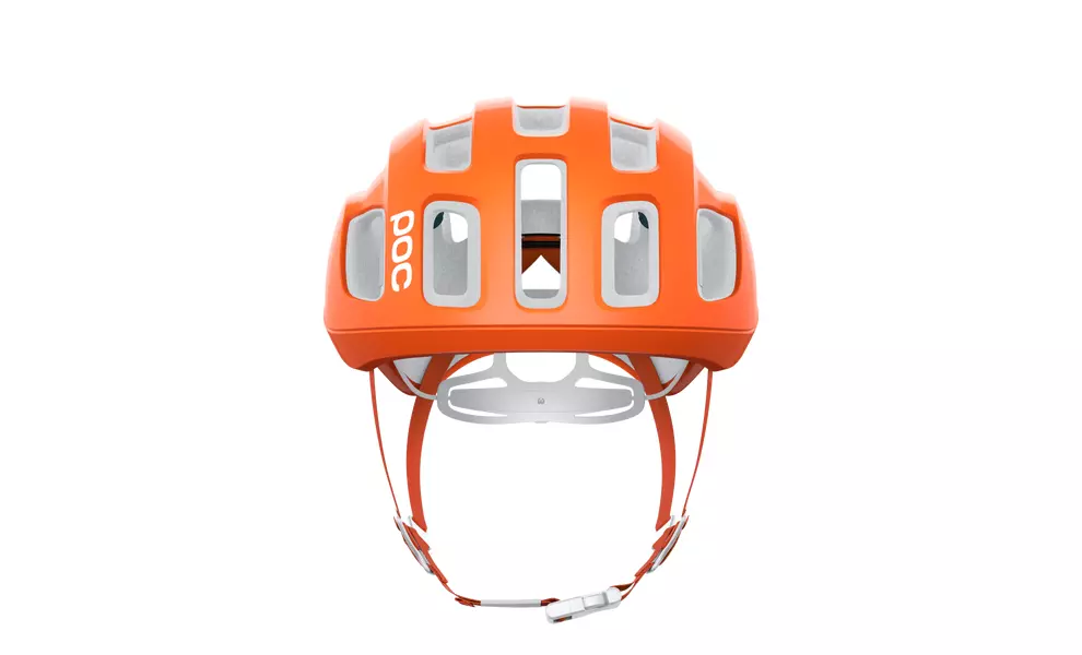 Велошолом POC Ventral Air SPIN (Zink Orange AVIP), Колір: Zink Orange AVIP, Розмір: S/50-56, зображення 2