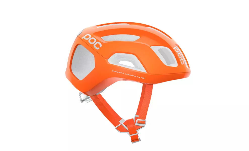 Велошолом POC Ventral Air SPIN (Zink Orange AVIP), Колір: Zink Orange AVIP, Розмір: M/54-59, зображення 3