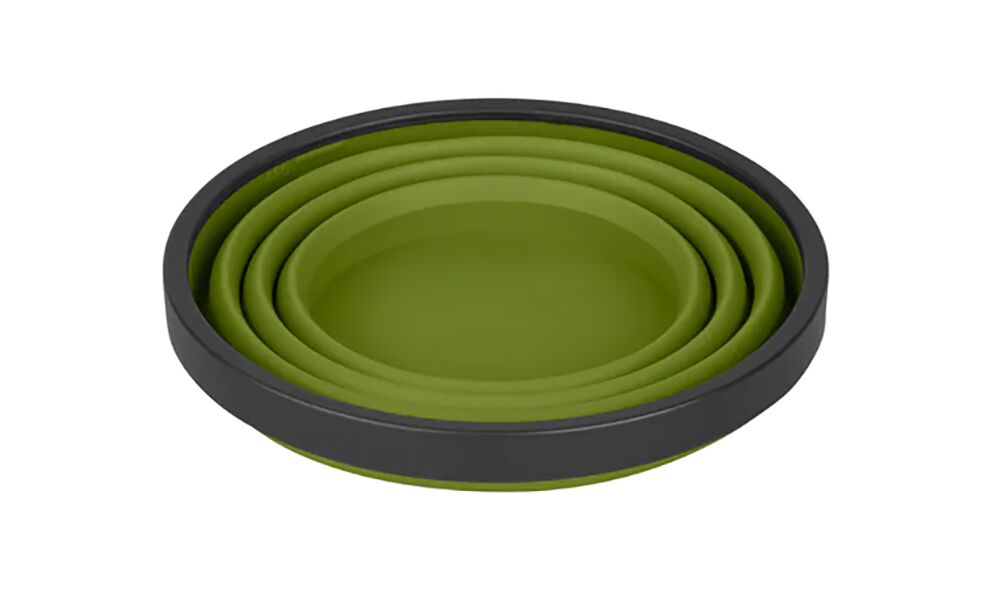 Туристичний набір складного посуду Sea to Summit X-Set 31 (БЕЗ чохла) на 2 особи: каструля, 2 миски, 2 стакани, Тип комплекту: Set 31, Колір: Olive/Sand, зображення 10