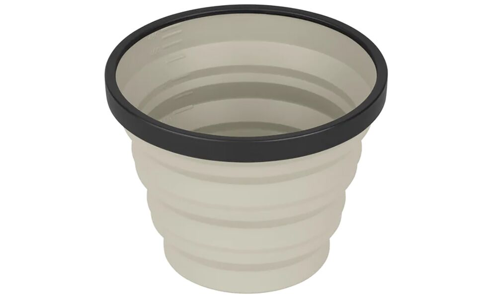 Туристичний набір складного посуду Sea to Summit X-Set 31 (БЕЗ чохла) на 2 особи: каструля, 2 миски, 2 стакани, Тип комплекту: Set 31, Колір: Olive/Sand, зображення 11