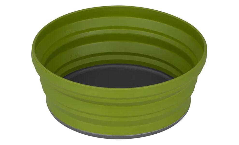 Туристичний набір складного посуду Sea to Summit X-Set 31 (БЕЗ чохла) на 2 особи: каструля, 2 миски, 2 стакани, Тип комплекту: Set 31, Колір: Olive/Sand, зображення 5