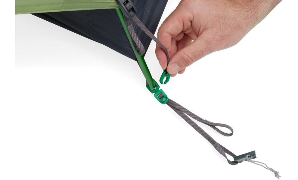 1-місний ультралегкий намет Sea to Summit Alto TR1 Plus: двошаровий, 4-сезонний, Кількість місць: 1, Колір: Green, зображення 6