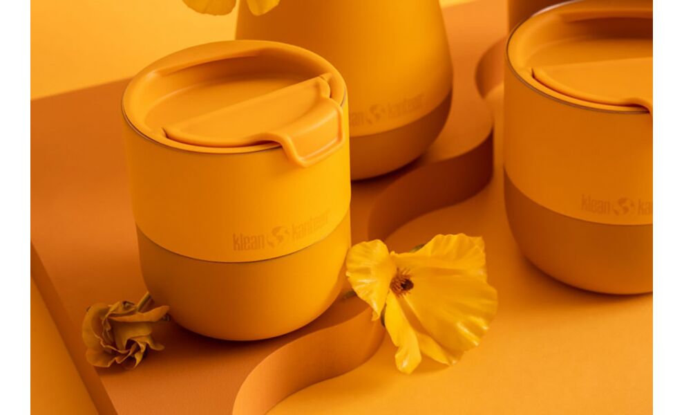 Термокружка для кави Klean Kanteen Rise Lowball (Old Gold) на 280 мл, Об'єм: 280, Колір: Old Gold, зображення 4