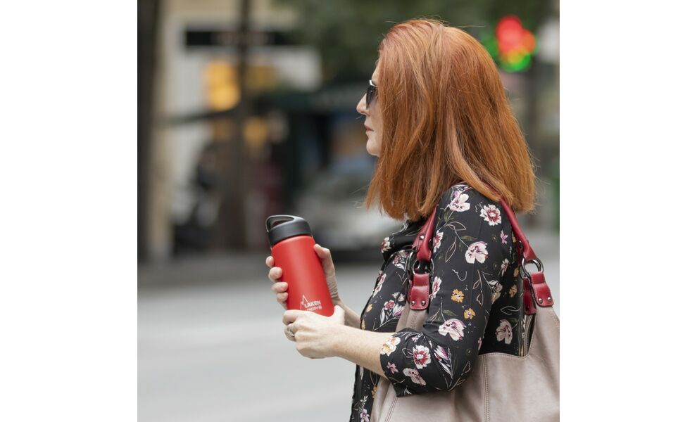 Термопляшка Laken Classic Thermo (Red), 1 л, Об'єм: 1000, Колір виробника: Red, зображення 5