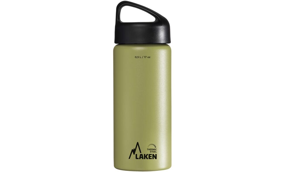 Термопляшка Laken Classic Thermo (Khaki), 500 мл, Об'єм: 500, Колір виробника: Khaki, зображення 2