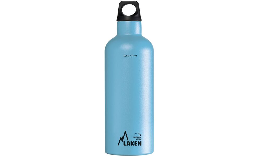 Термопляшка Laken Futura Thermo (Cyan), 500 мл, Об'єм: 500, Колір виробника: Cyan, зображення 2