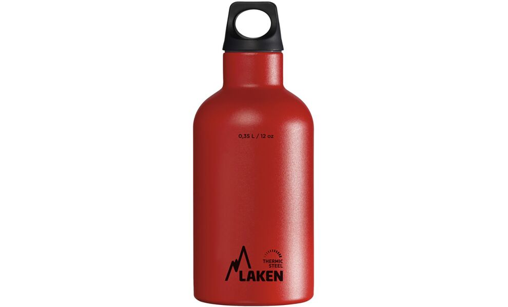 Термопляшка Laken Futura Thermo (Red), 350 мл, Об'єм: 350, Колір виробника: Red, зображення 2