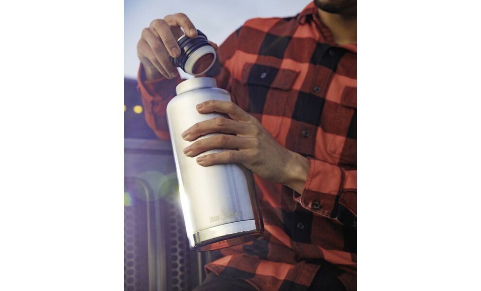 Термос для чаю/кави Klean Kanteen Insulated TKWide Loop Cap (Metal) на 1,9 л, Об'єм: 1900, зображення 5