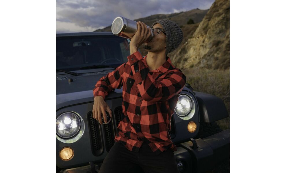 Термос для чаю/кави Klean Kanteen Insulated TKWide Loop Cap (Metal) на 1,9 л, Об'єм: 1900, зображення 7