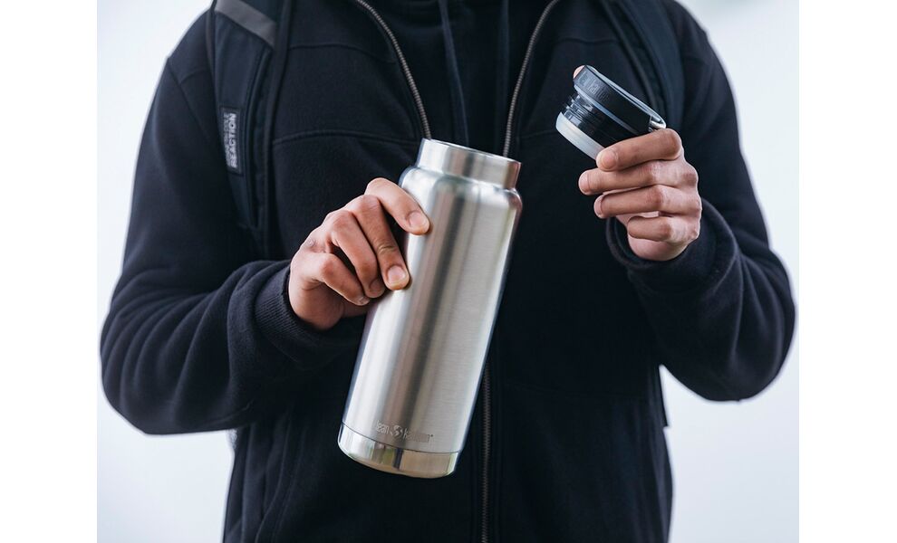 Термос для чаю/кави Klean Kanteen Insulated TKWide Loop Cap (Metal) на 1,9 л, Об'єм: 1900, зображення 4