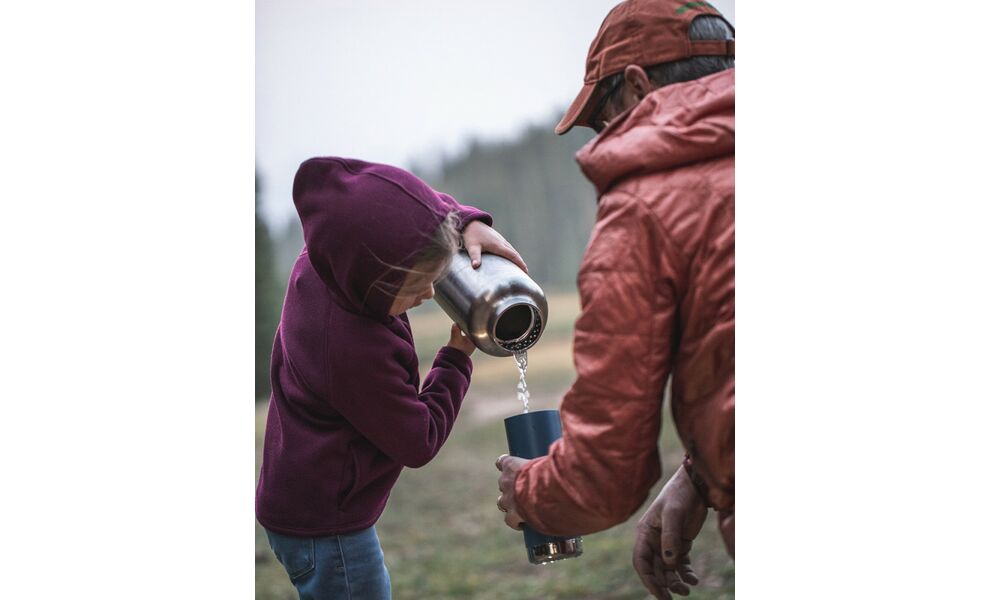 Термос для чаю/кави Klean Kanteen Insulated TKWide Loop Cap (Metal) на 1,9 л, Об'єм: 1900, зображення 10